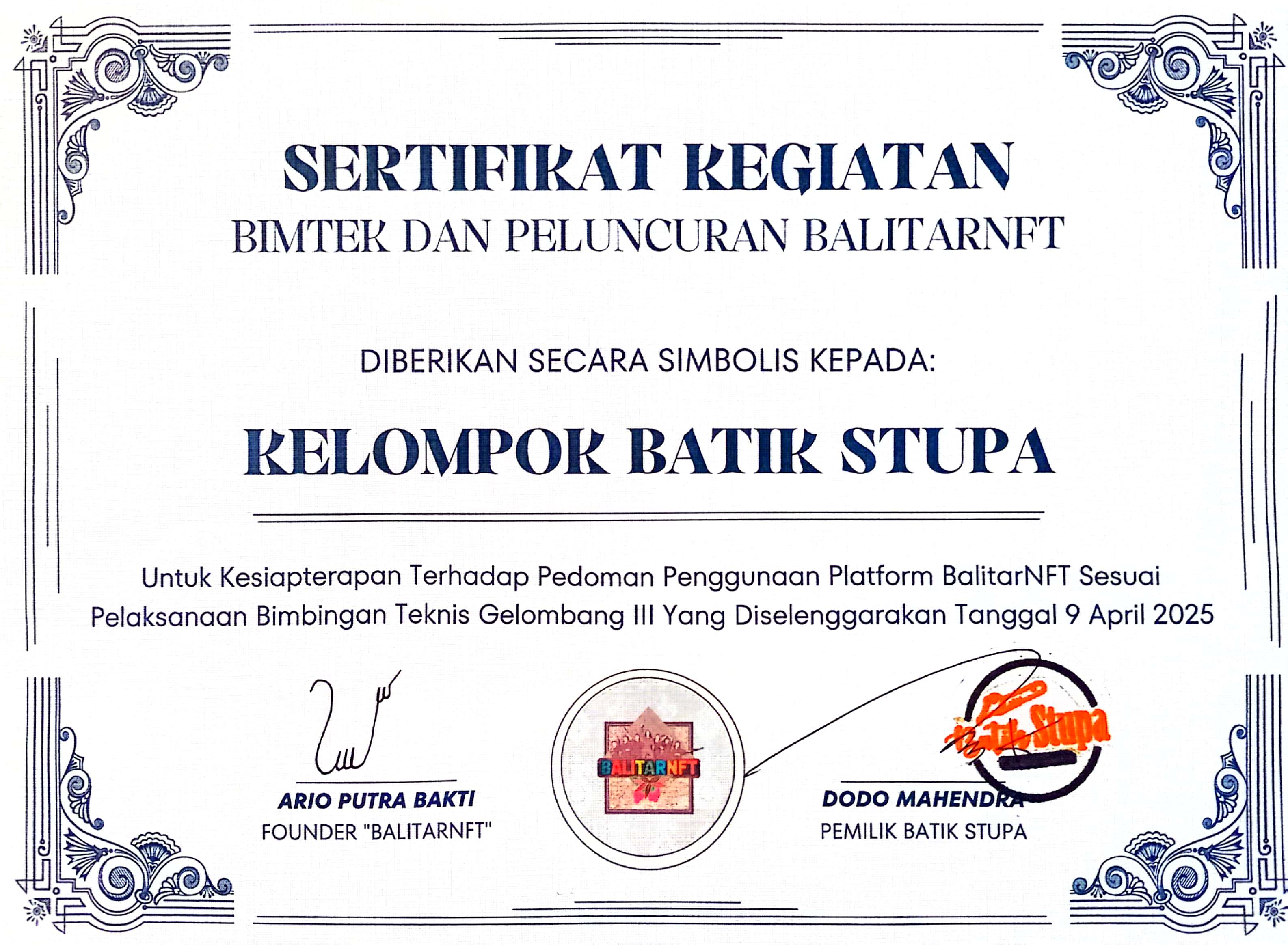 foto dokumen kerjasama ke 1